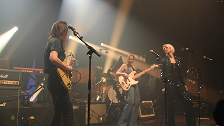 Nina Attal Electric Ladyland live in Beauvais on March 20, 2024 picture from the video